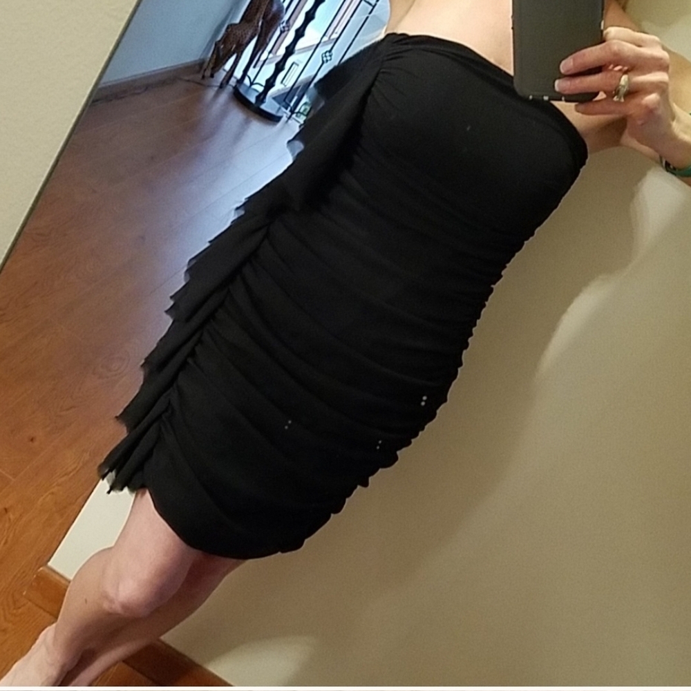 NWT Express Black Ruched Women's Skirt